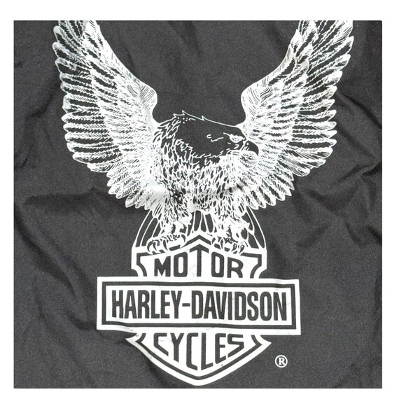 Harley-Davidson Eagle Motorcycle PIllow Cover 20" x 14" Pillowcase Clothing Bag - Picture 2 of 4